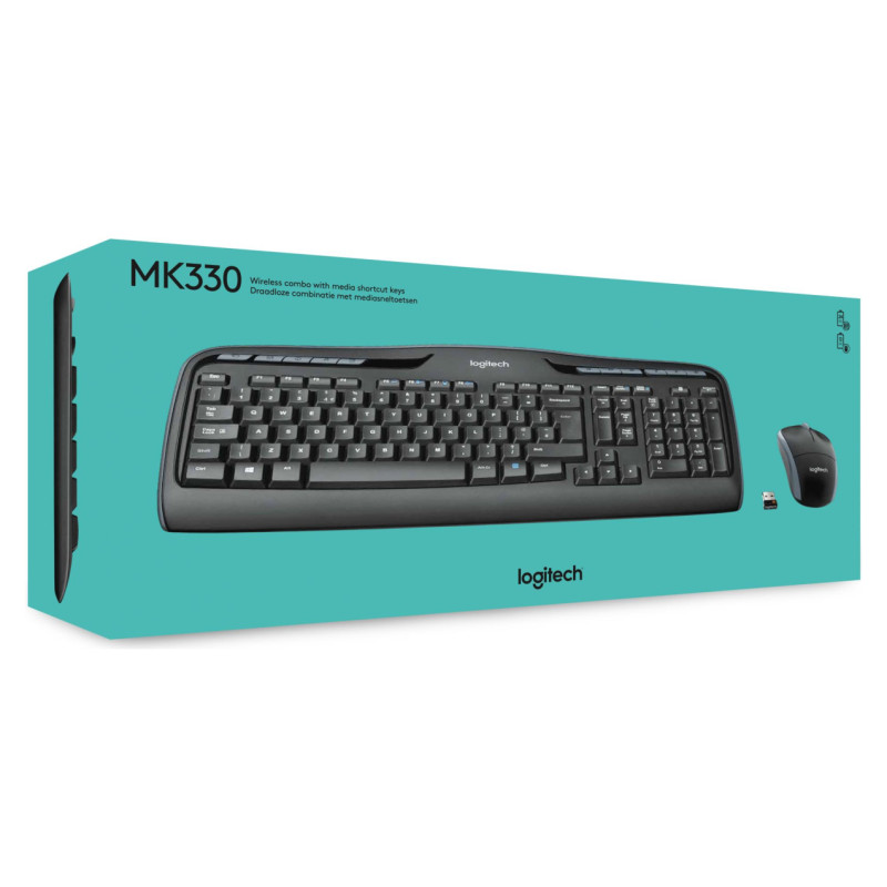 Logitech KEYBOARD +MOUSE COMBO MK330/ENG 920-003989 LOGITECH