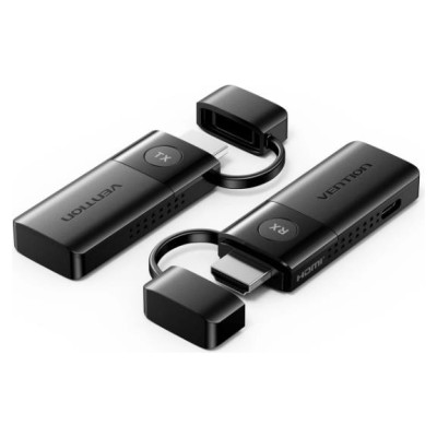 Vention I/O VIDEO TRANSMITTER/RECEIVER/HDMI BLACK ADKB0 VENTION