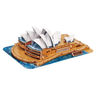 Cubic Fun CUBICFUN NATIONAL GEOGRAPHIC 3D puzle Sidnejas Operas nams