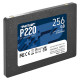 Patriot SSD|PATRIOT|P220|256GB|SATA|Write speed 490 MBytes/sec|Read speed 550 MBytes/sec|2,5"|TBW 120 TB|P220S256G25