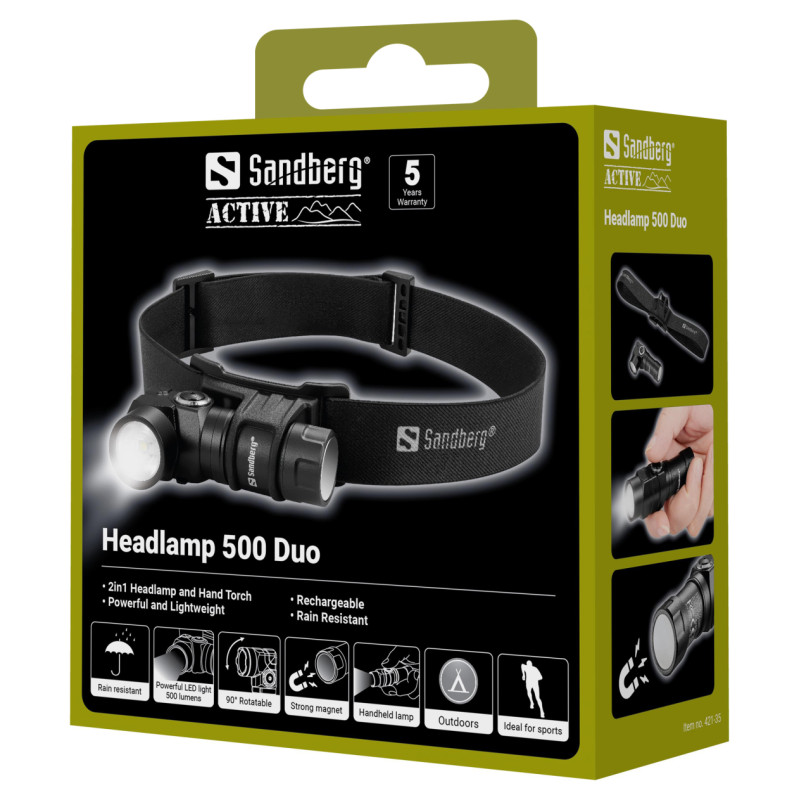 Sandberg 421-35 Headlamp 500 Duo