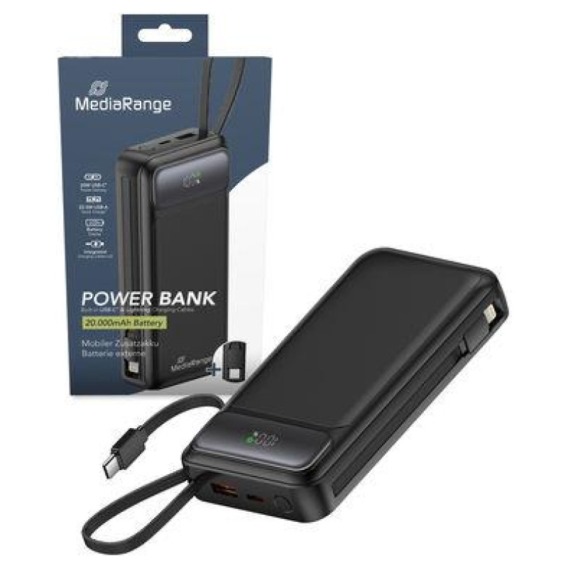 Mediarange POWER BANK USB-C 20000MAH/MRMA756 MEDIARANGE
