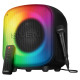 Sven Speaker SVEN PS-555, black, power output 65 W (RMS), TWS, Bluetooth, USB, microSD, RC, lithium battery