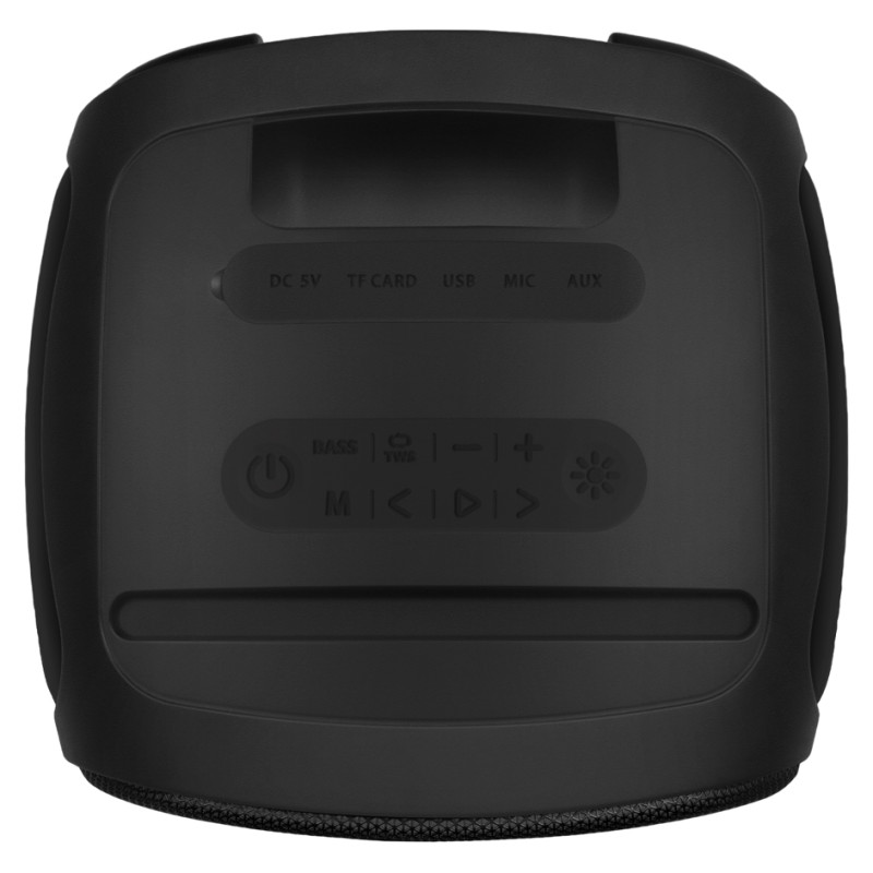 Sven Speaker SVEN PS-555, black, power output 65 W (RMS), TWS, Bluetooth, USB, microSD, RC, lithium battery