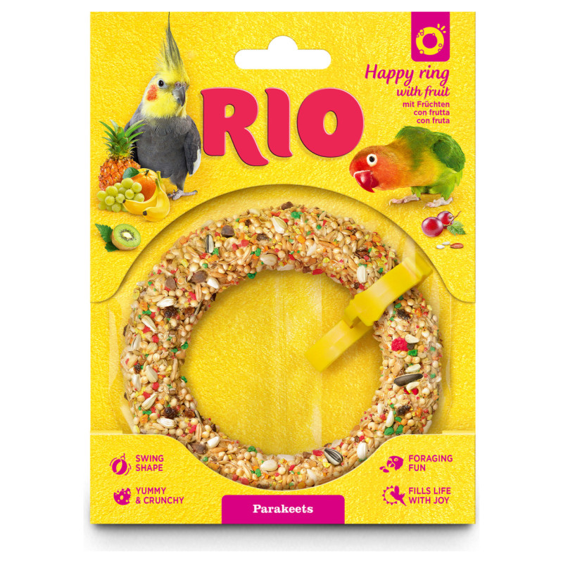 Mealberry RIO Happy gredzens papagaiļiem 85 g