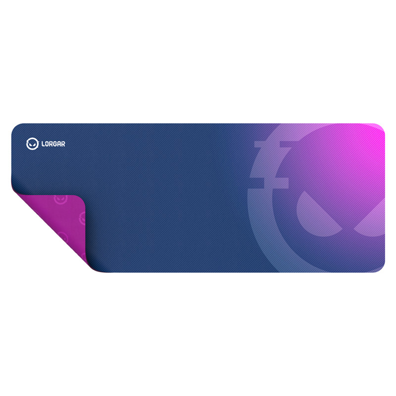 Lorgar Main 139, Gaming mouse pad, High-speed surface, Purple anti-slip rubber base, size: 900mm x 360mm x 3mm, weight 0.6kg