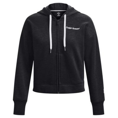 Under Armour Under Armor Essential Fleece Script FZ Hoodie W 1374 106-001 (XS)