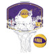 Wilson Basketball board Mini Wilson NBA Team Los Angeles Lakers Mini Hoop WTBA1302LAL (One size)