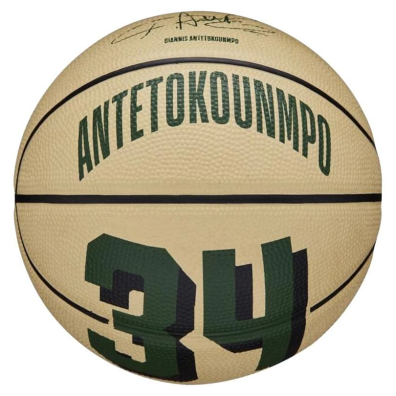 Wilson Basketball ball Wilson NBA Player Icon Giannis Antetokounmpo Mini Ball WZ4007501XB (3)