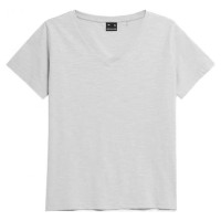 4F T-shirt 4F W 4FSS23TTSHF582 light gray (M)