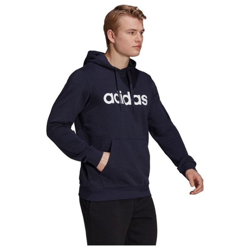 Adidas Essentials French Terry Linear Logo Hoodie M GK9066 (L)
