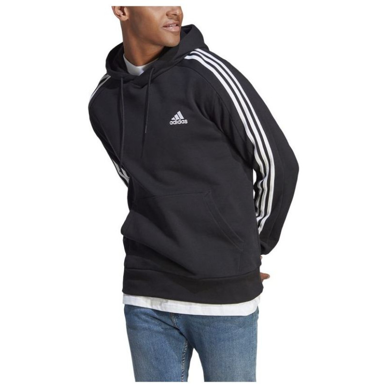 Adidas Essentials French Terry 3-Stripes Hoodie M IC0435 (L)