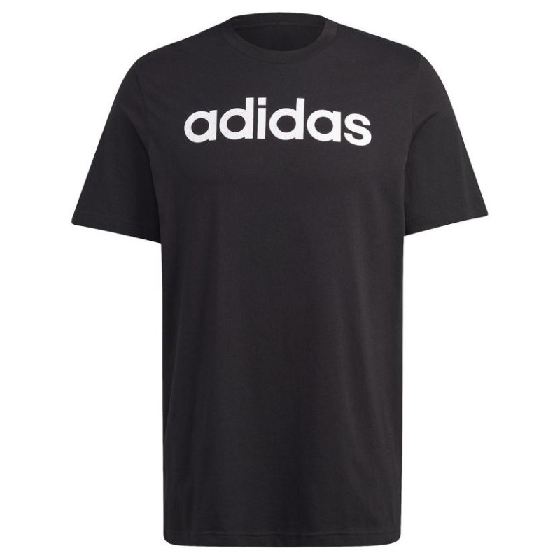 Adidas Essentials Single Jersey Linear Embroidered Logo Tee M IC9274 (S)