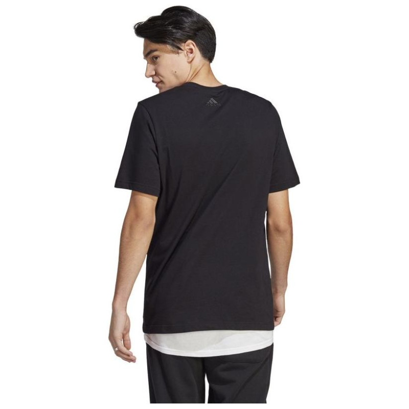 Adidas Essentials Single Jersey Linear Embroidered Logo Tee M IC9274 (S)