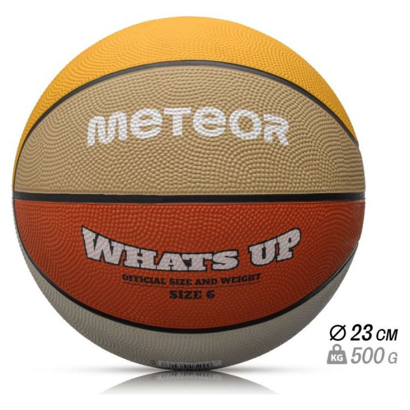 Meteor What's up 6 basketball ball 16799 size 6 (uniw)
