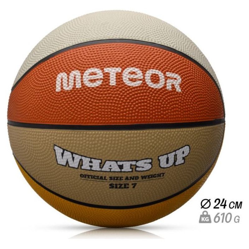 Meteor What's up 7 basketball ball 16801 size 7 (uniw)