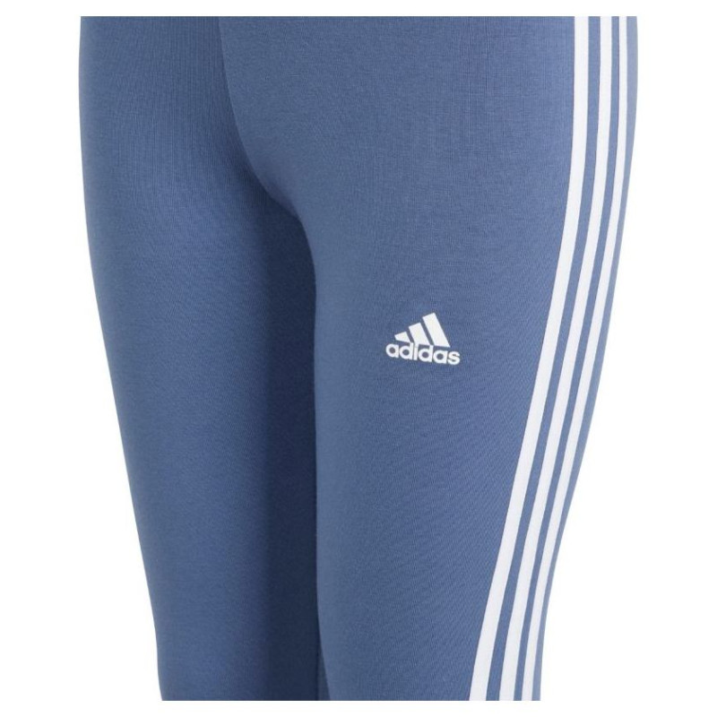 Adidas Essentials 3-Stripes Cotton Tights Jr leggings IS2633 (128cm)