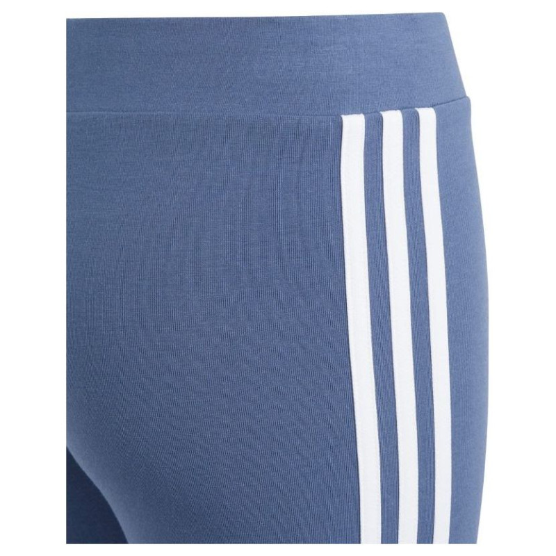 Adidas Essentials 3-Stripes Cotton Tights Jr leggings IS2633 (128cm)