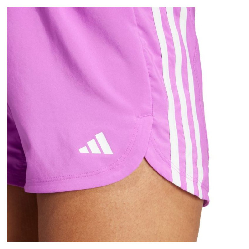 Adidas Pacer Training 3-Stripes Woven High Rise shorts W IX1079 (XS 5")