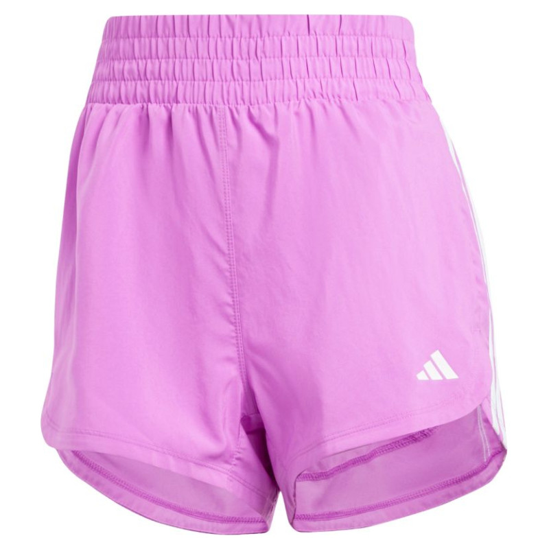 Adidas Pacer Training 3-Stripes Woven High Rise shorts W IX1079 (XS 5")