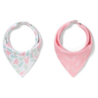 Babyono Priekšautiņu-lakatiņu komplekts LEAVES (2 gab.) BabyOno 879/10