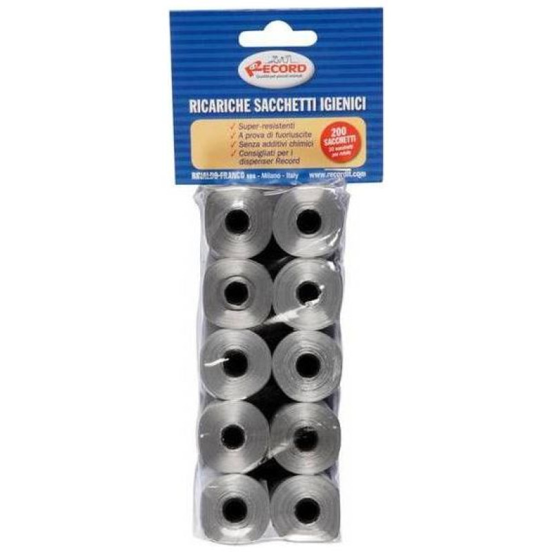 Record Sanitārie maisiņi 10x20gb 27,5x30cm