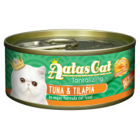 Aatas Cat Tantalizing Tuna&Tilapia 80g - konservi kaķiem
