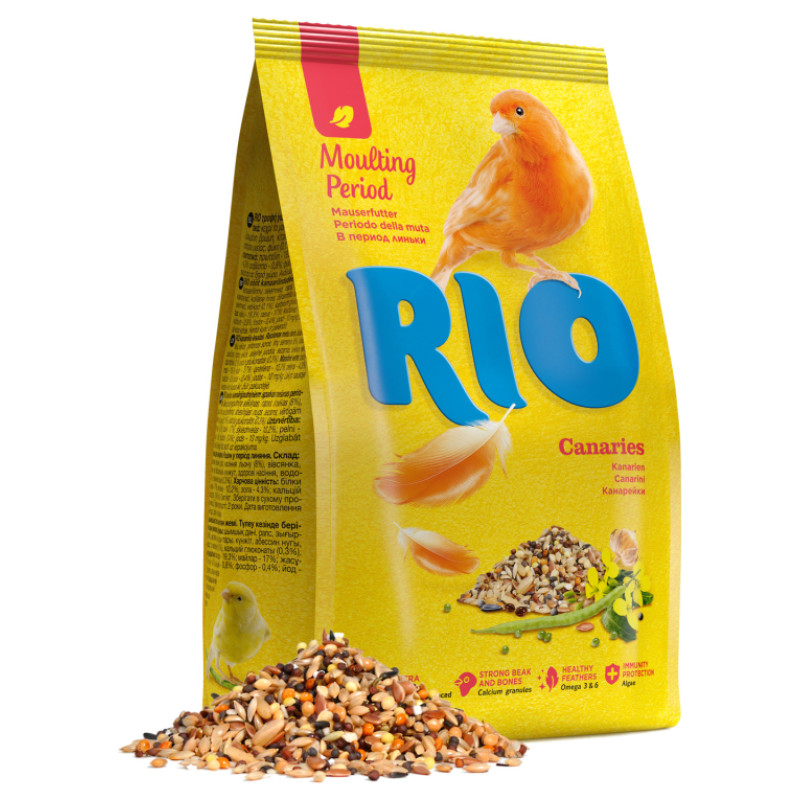 Mealberry RIO food for canaries 500 g - barība kanārijputniņiem spalvas me&scaron;anas periodā