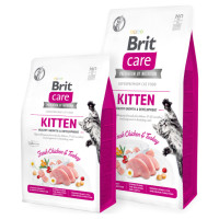 Brit Care Cat GF Kitten Healthy Growth & Development 7 kg barība kaķiem