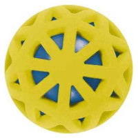 Record Rotaļlieta suņiem Ball Yellow d. 8 cm