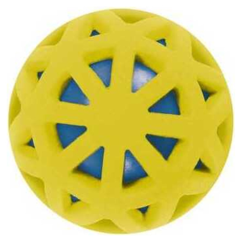Record Rotaļlieta suņiem Ball Yellow d. 8 cm