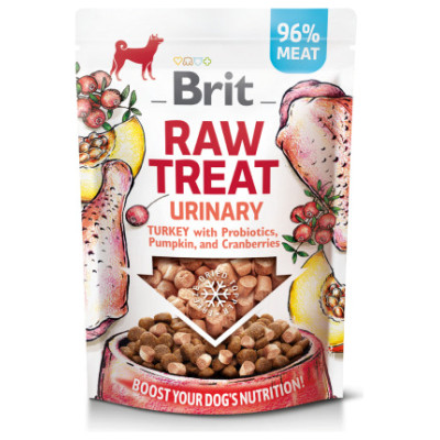 Brit Dog Raw Treat Freeze-Dried Urinary Turkey 40 g