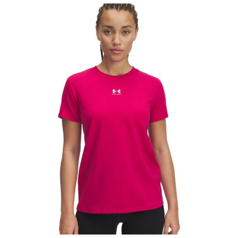 Under Armour Rival Core SS W 1383648 681 T-Shirt (XS)