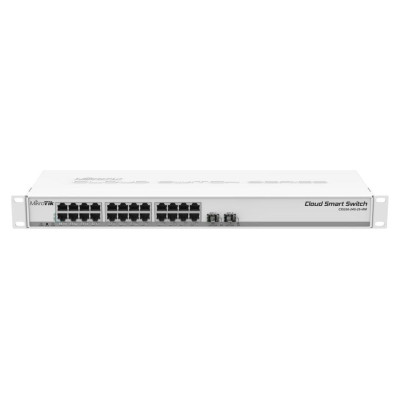 Mikrotik Switch|MIKROTIK|24x10Base-T / 100Base-TX / 1000Base-T|2xSFP+|CSS326-24G-2S+RM