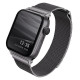 Uniq Dante Stainless Steel strap for Apple Watch 1/2/3/4/5/6/7/8/SE/SE2 42/44/45mm - graphite