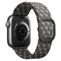 Uniq Aspen Braided Strap for Apple Watch 1/2/3/4/5/6/7/8/SE/SE2 44/42/45mm - Gray