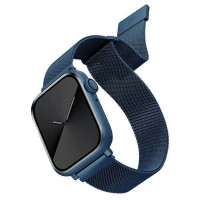 Uniq Dante Stainless Steel Strap for Apple Watch 1/2/3/4/5/6/7/8/SE/SE2 38/40/41mm - Blue