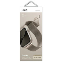 Uniq Dante Stainless Steel strap for Apple Watch 1/2/3/4/5/6/7/8/SE/SE2 42/44/45mm - beige