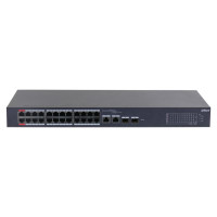 Dahua Switch|DAHUA|CS4226-24ET-240|Desktop/pedestal|Rack 1U|24x10Base-T / 100Base-TX|2x10/100/1000BASE-T/SFP combo|2|26|PoE ports 24|240 Watts|CS4226-24ET-240