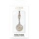 Guess case GUCPM4DRD Phone Strap 4G Rhinestone Charm