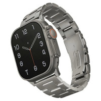 Uniq Osta Stainless Steel strap for Apple Watch 1/2/3/4/5/6/7/8/SE/SE2/Ultra 42/44/45/49mm - silver