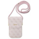Guess handbag GUOWBP4SNSP - pink 4G Metal Script Logo