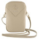 Guess Zip Triangle 4G phone bag - gold