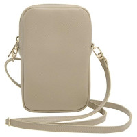 Guess Zip Triangle 4G phone bag - gold