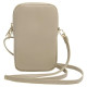 Guess Zip Triangle 4G phone bag - gold