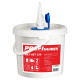 Profi Sauber Cloths in a bucket with a soaking dispenser ProfiSauber WET SET 250