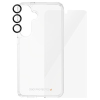 Panzerglass Bundle 3in1 Transparent Case + Film + Camera Protector for Samsung Galaxy S24