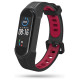 Tech-Protect Armor Strap for Xiaomi Mi Smart Band 5 / 6 / 6 NFC - Black and Red