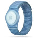 Tech-Protect Nylon Strap for Kids for Apple AirTag - Blue
