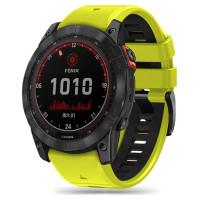 Tech-Protect IconBand Pro Strap for Garmin Fenix 3 / 5X / 3HR / 5X Plus / 6X / 6X Pro / 7X - Lime Black
